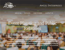 Tablet Screenshot of angelenterprisesdc.com